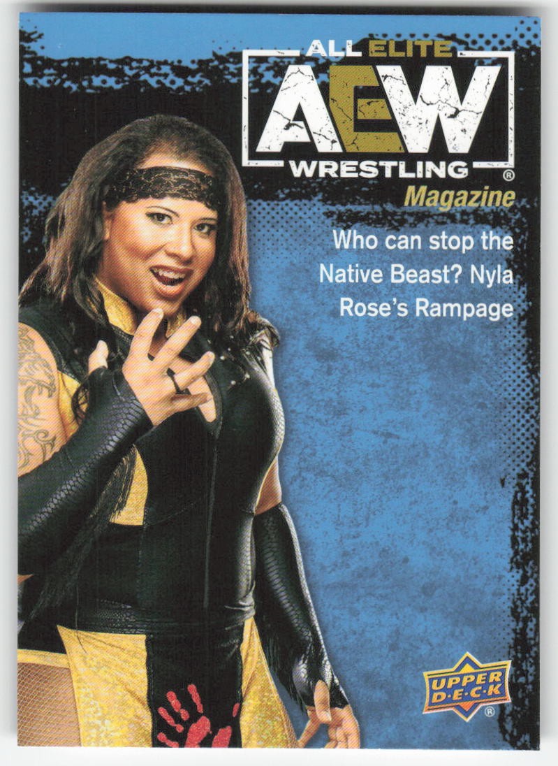 2021 Upper Deck AEW Nyla Rose #97