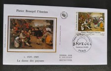 Enveloppe Premier 1er jour Timbre Pieter Bruegel N° 3369 Obl Paris 2001