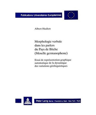 Morphologie verbale dans les parlers du Pays de Bitche [Moselle germanophone]: E