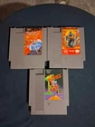 Nintendo Game Cartridges Lot of 3 - Ninja Gaiden - Joust - Mighty Bomb Jack