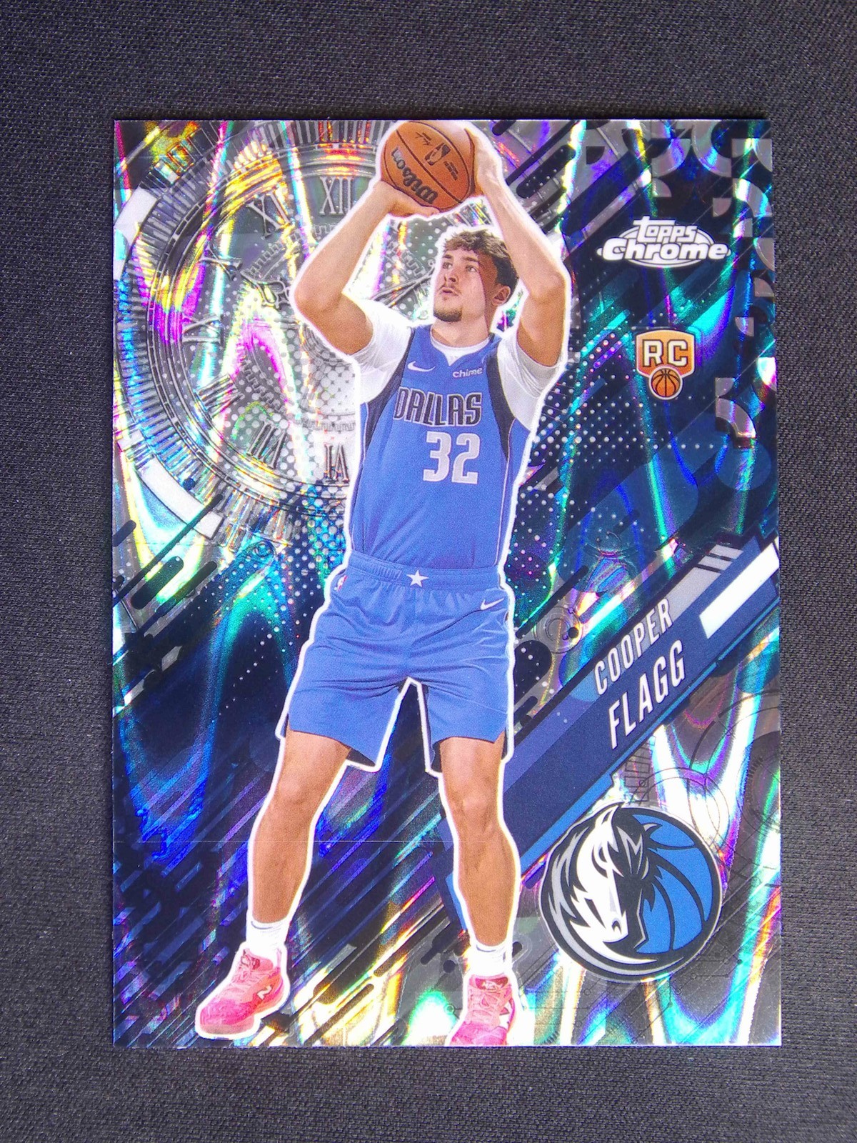 2025-26 Topps Chrome Cooper Flagg RC Rookie Go Time Raywave Refractor