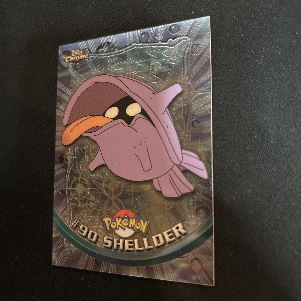 Pokémon TCG - Shellder #90 - 2000 Topps Chrome Series 2  - Image 2 of 4