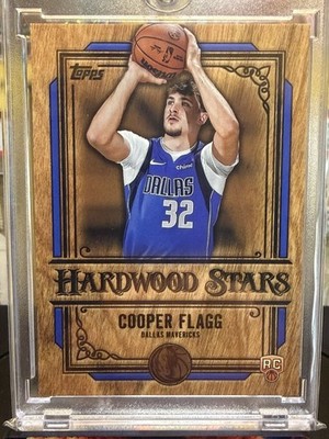 🔥RARE! 2025-2026 Topps Cooper Flagg Hardwood Stars R/C SSP HS-11