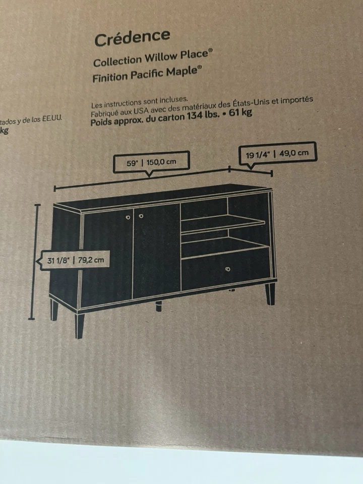 Подставка для телевизора (Sauder Willow place) - Изображение 3 из 4