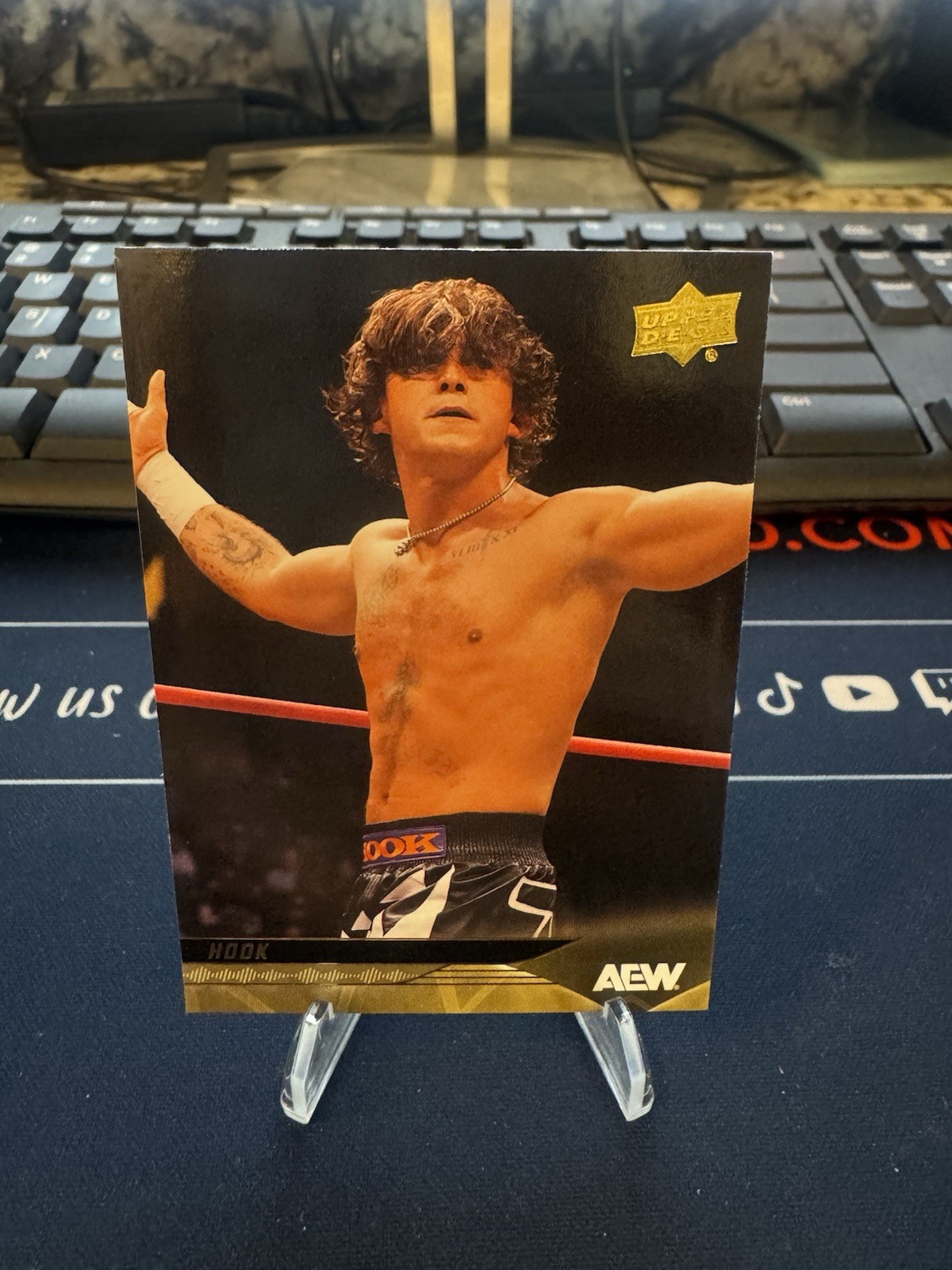 2025 Upper Deck AEW Hook; Gold No 20