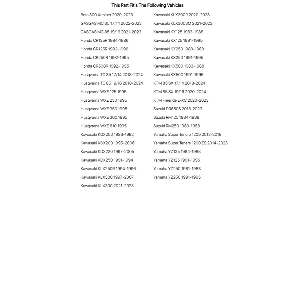 Race Tech Outer Fork Bushings For Husqvarna WXE 250 1995 - Image 3 of 4