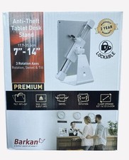 Barkan Lockable Tablet Mount Holder for 7 -14 Devices Desk Stand Anti-Theft New