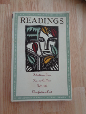 Readings: Selections from Harper Collins Fall 1992 Nonfiction List SC 1992