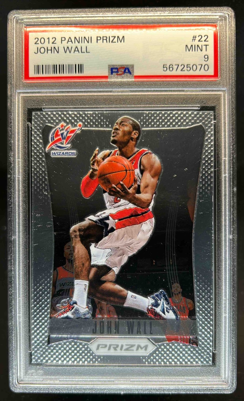2012-13 Prizm John Wall #22 Wizards PSA 9
