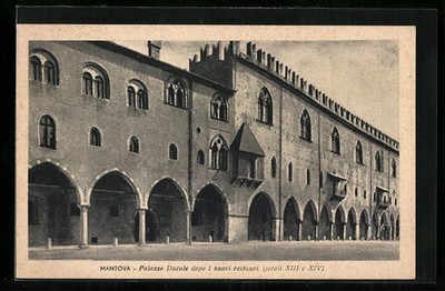 Ansichtskarte Mantova, Palazzo Ducale dopo i nuovi restauri 