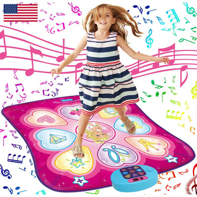 Sunlin Dance Mat - Rhythm Step Play Mat - Dance Game Toy Pad Led Lights Gift