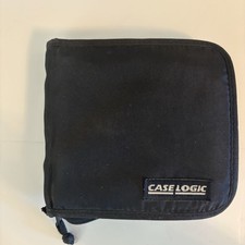 Vintage Case Logic Zippered CD Case Holds 12