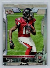 2015 Topps Chrome Refractor Justin Hardy 149