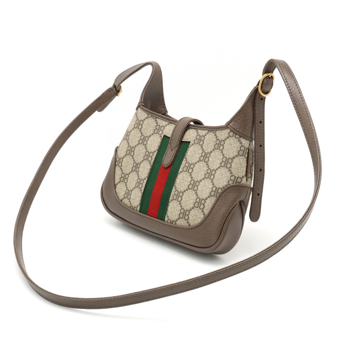 GUCCI BALENCIAGA Collaboration The Hacker Project Jackie Shoulder Bag Pochette 2 thumbnail 2