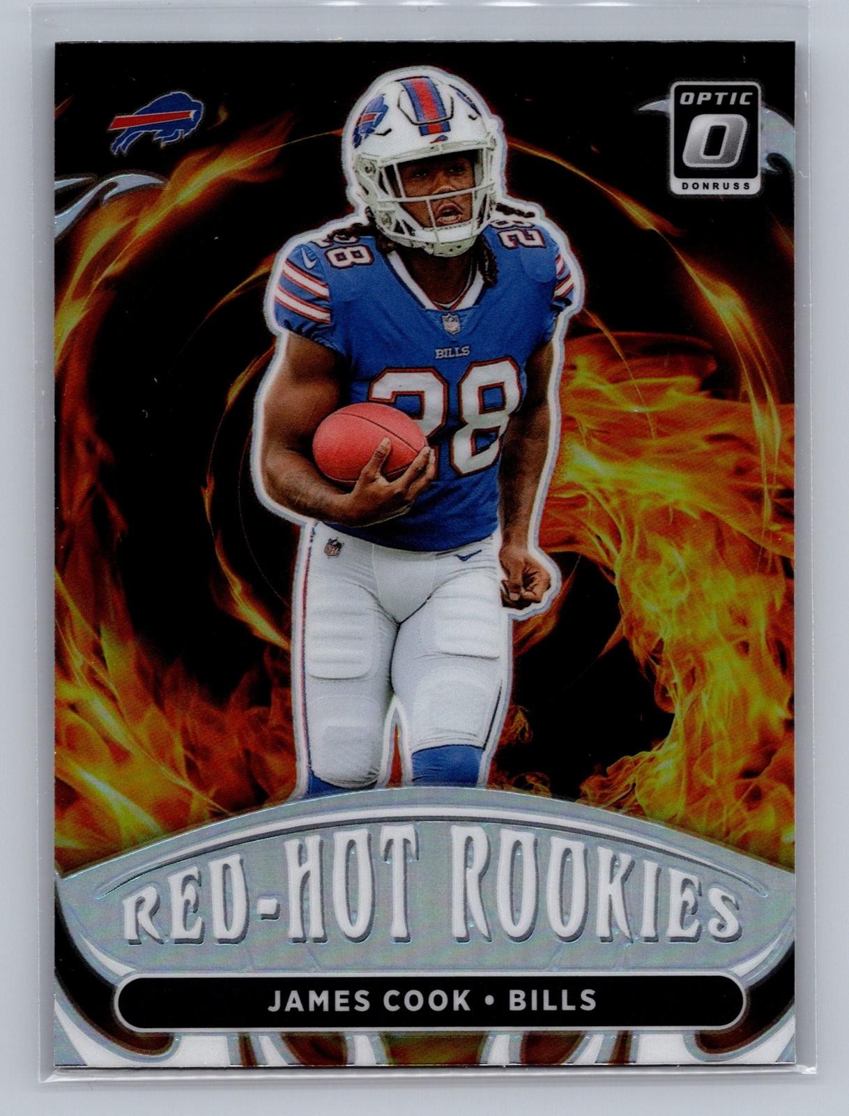 2022 Donruss Optic #RHR-6 James Cook Red Hot Rookies