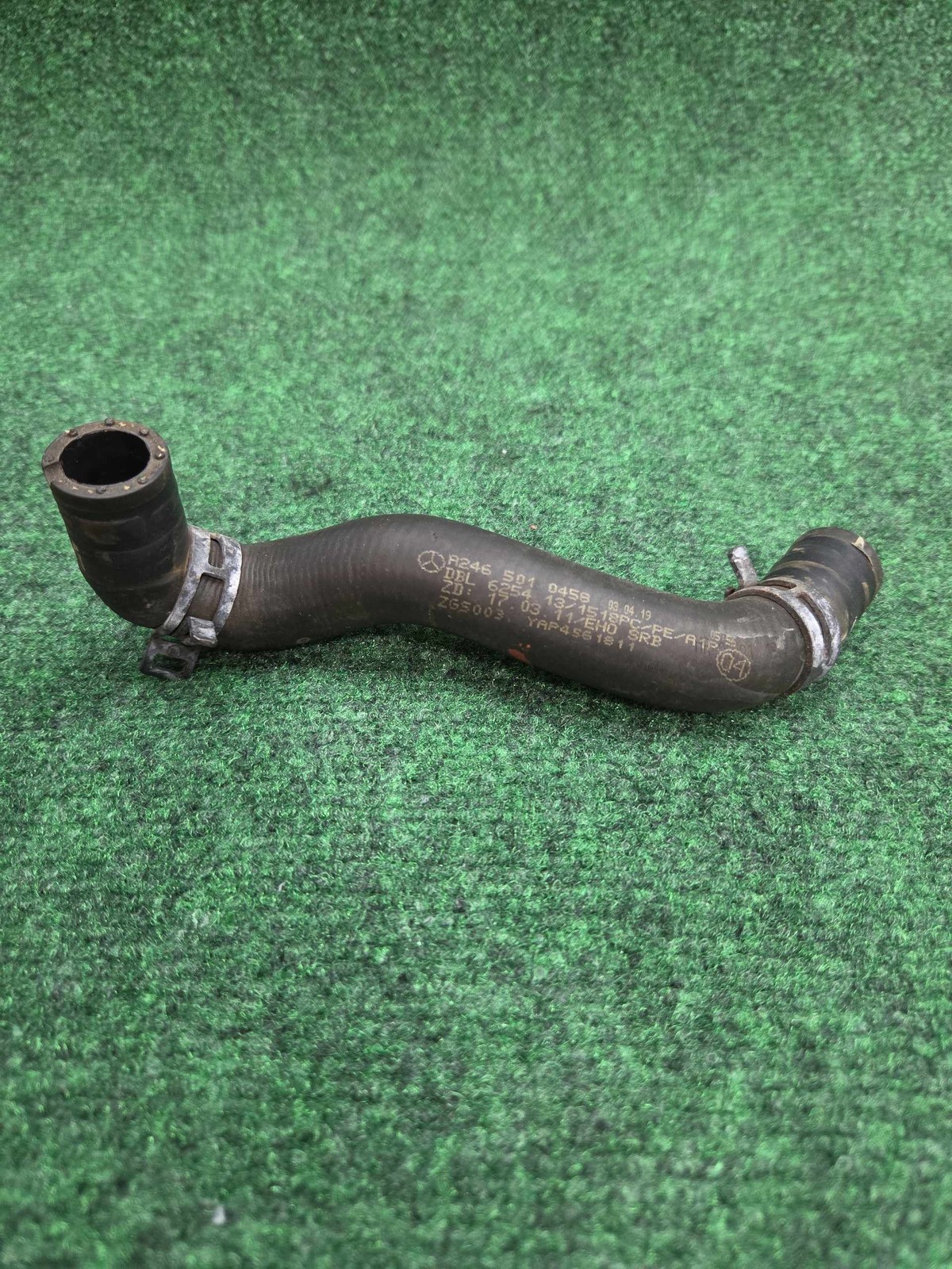 2015-2020 Mercedes Benz Gla 250 Coolant Hose To Engine 65k Mls Oem A2465010458
