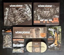 Tethrd Grit Bottomland Saddle XL Workhorse Sticks XL Platform Combo Package New