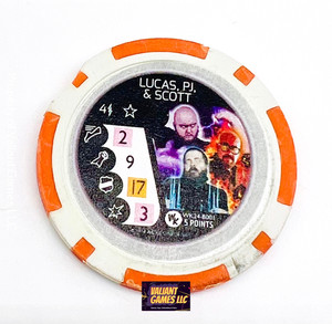 Heroclix Lucas, P.J. & Scott Bystander Token (Damaged - Chip) Exclusive