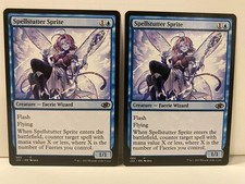 x2 NM Spellstutter Sprite Jumpstart 2022 Regular MTG