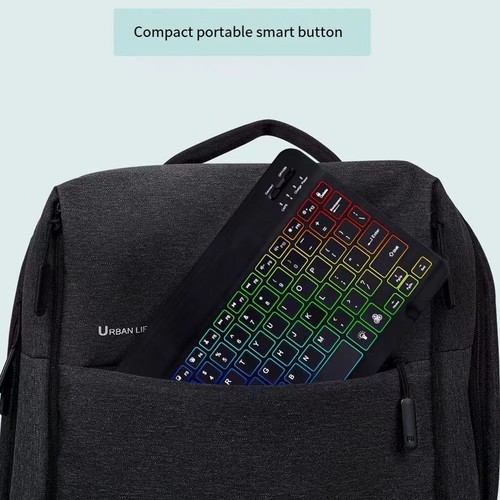 Rechargeable and Backlit Keyboard & Mouse Set for For ipad Compact and Reliable - Picture 4 of 8