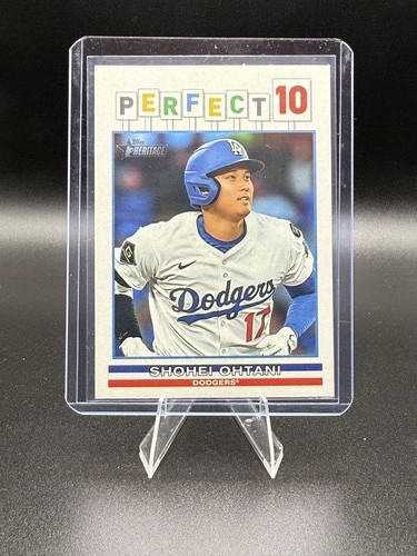 SHOHEI OHTANI 2025 Topps Heritage High Number Perfect 10 #P10-3