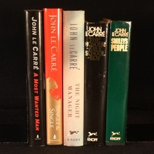 Product Image: 1977-2008 5 Vols John le Carré Espionage Novels One Signed Copy First America...