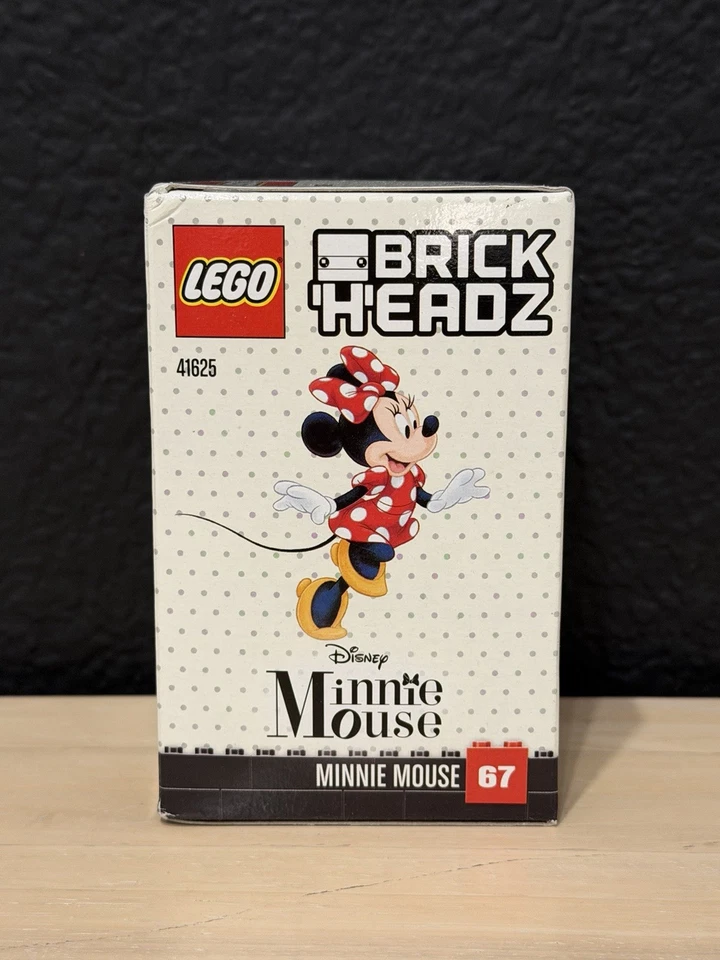Brand New LEGO Disney 67 Minnie Mouse BrickHeadz (41625) - Image 3 of 3