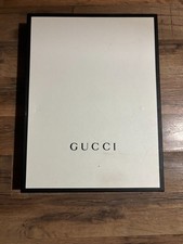 NEW AUTHENTIC GUCCI BLACK WHITE EMPTY STORAGE GIFT BOX