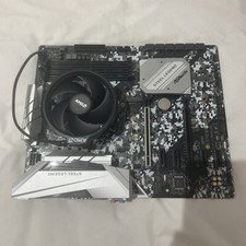 ASRock B450 Steel Legend ATX AM4 Motherboard + AMD Ryzen 2600 8-Core 3.7GHz