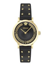 Versace Womens  Gold 35mm Strap Fashion Watch