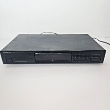 Kenwood KT-592 Quartz Synthesizer AM FM Stereo Tuner Vintage 30-Preset Black