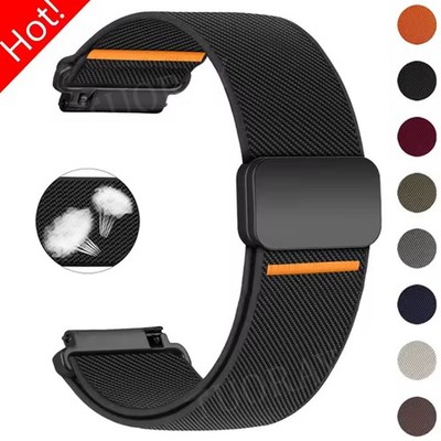 Für Samsung Galaxy Watch 7 6 3 4 5 Classic 42mm-47mm Elastic Nylon Loop Armband