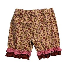 Matilda Jane Stay Positive Shorties Size 8 Floral Ruffle Shorts