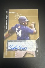 2008 Just Minors Signing Date - Pedro Baez #77 Gold Edition Autographs /50 (AU,