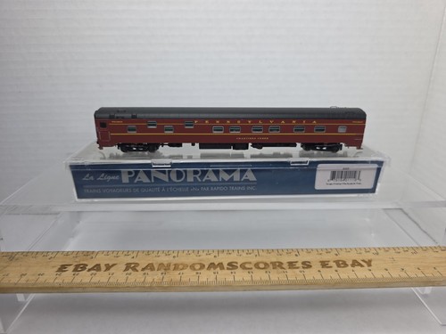 Tren de pasajeros Rapido escala N 501072 PRR dúplex para dormir línea panorámica leer descripción | Condition: Used