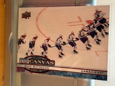 2025-26 Upper Deck Series 2 UD Canvas Mike Matheson Montreal Canadiens #C-182