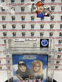 Waynes World Sega Genesis New Sealed VGA CGC WATA PSA Clamshell Not Nintendo NES
