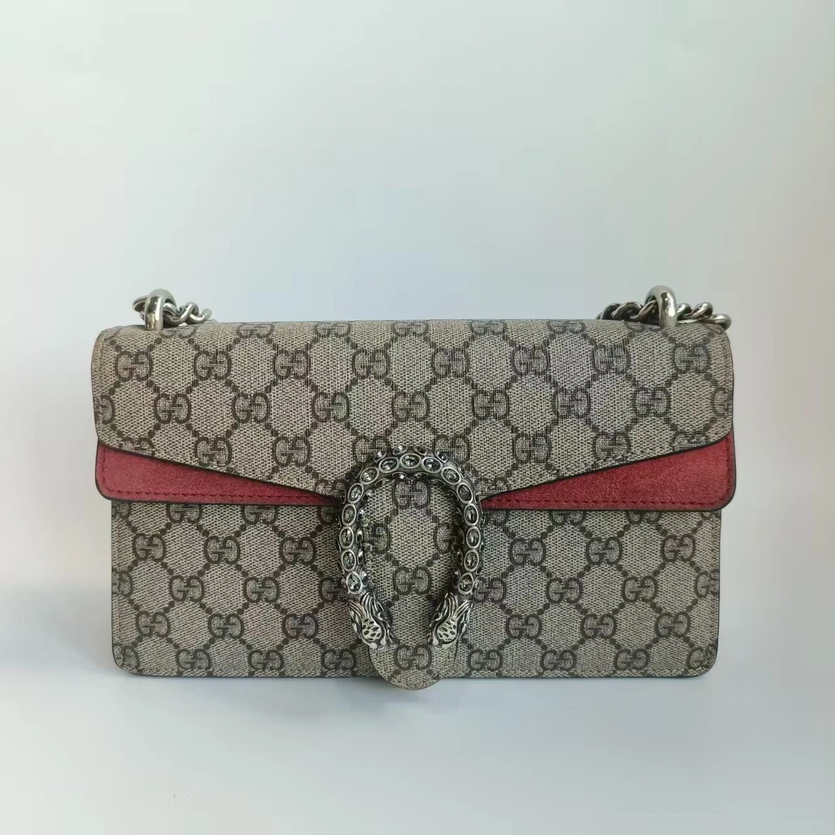Gucci Suede Exterior Bags & Handbags for Women for sale | eBay