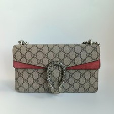 Gucci Dionysus Red Interior Shoulder Bag Beig...