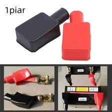 Car Battery Terminal Covers Positive Negative Flexible Insulator 1Pair