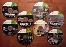 Lot of 7 Xbox 360 Games (Dead Rising 2, WWE '13, + 5 More) Discs Only Untested
