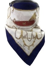 Vintage Paolo Gucci Italy Silk Bandana Handkerchief Pocket Square NIB Rare