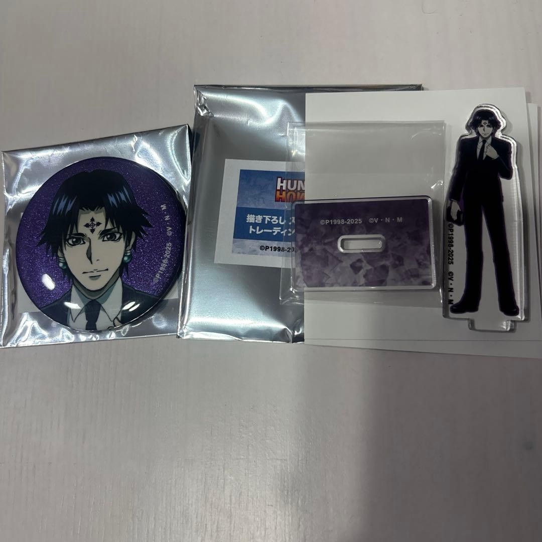 Hunter Hunter Animate Fair Chloro Suit Can Badge Mini Acrylic Stand