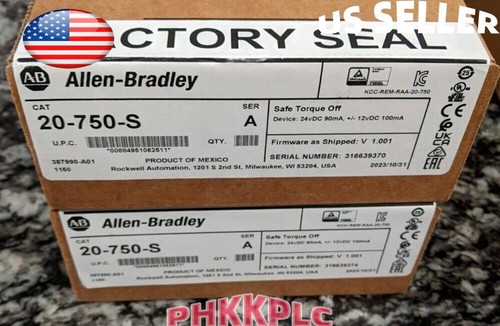 ALLEN BRADLEY 20-750-S Series A 750 Safe Torque Off Option Module ...