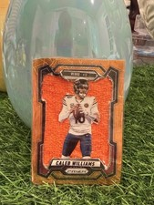 Panini Prizm Caleb Williams Patch Custom 1/1 #18 Chicago Bears NFL