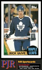 Rick Vaive 1987-88 Topps #155 Toronto Maple Leafs