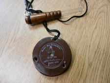 Vintage Quaker Boy Turkey Calls D.D. Adams Double Slate #2602 Used