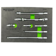 VIM Tools 7 Piece 3/8 Inch Drive Master Extension Kit MEK600