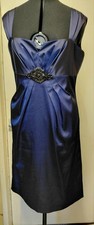 Eliza J Women's Navy Blue Occasion Dress. Used Condition. Size 16. Classy Chic.