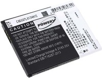 Akku FüR Alcatel Typ Tli014A1 3,7V 1300Mah/4,8Wh Li-Ion Schwarz